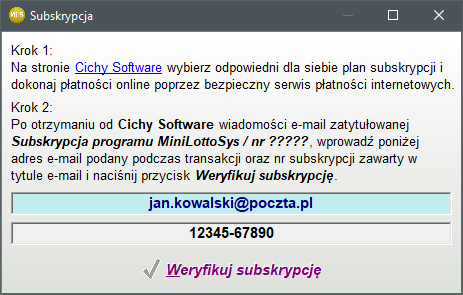 Subskrypcja