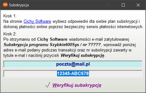 Subskrypcja